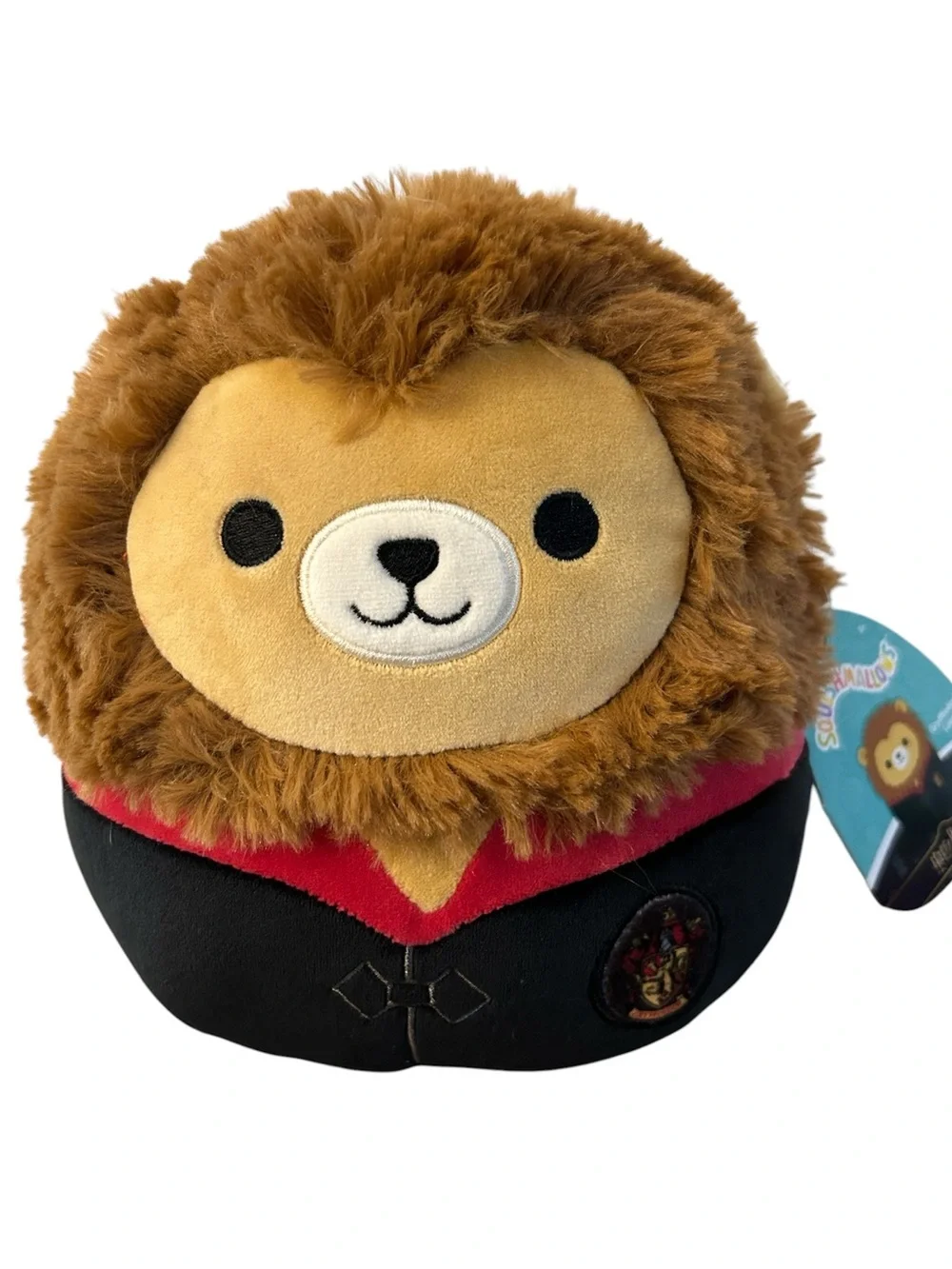 Squishmallows Harry Potter Hogwarts Gryffindor lion NEW with black robe